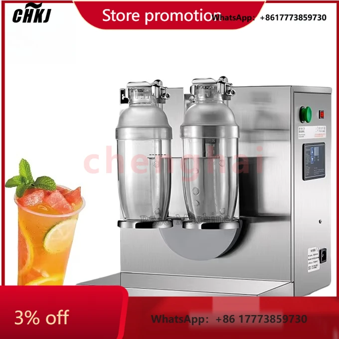 CHKJ-2025NEWMultifunctional Beverage Pearl Tea Processing Machine Double Cups Ice Cream Milk Shaking Machine
CHKJ-2025NEWMultifunctional Beverage Pearl Tea Processing Machine Double Cups Ice Cream Milk Shaking Machine