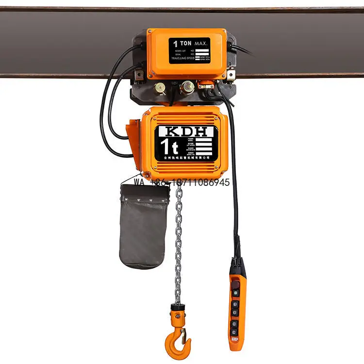 1 Ton Mini Electric Hoist Crane Warehouse Concert Lifting Equipment
1 Ton Mini Electric Hoist Crane Warehouse Concert Lifting Equipment