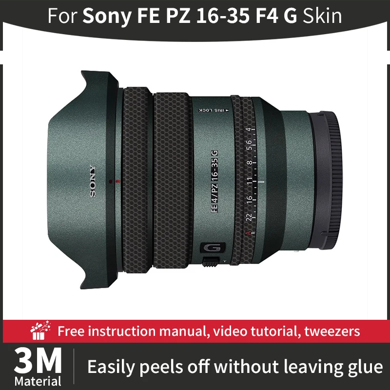 Для Sony 16 35 f4 Кожа Sony FE PZ 16-35 F4 G Кожа объектива Защитная пленка для объектива камеры против царапин
Для Sony 16 35 f4 Кожа Sony FE PZ 16-35 F4 G Кожа объектива Защитная пленка для объектива камеры против царапин