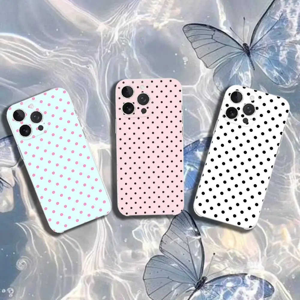 Ins Polka Dots Soft Silicone Clear Phone Case For iPhone17 16 15 14 13 12 11 Pro Max Case Silicone Soft 13 Mini
Ins Polka Dots Soft Silicone Clear Phone Case For iPhone17 16 15 14 13 12 11 Pro Max Case Silicone Soft 13 Mini
