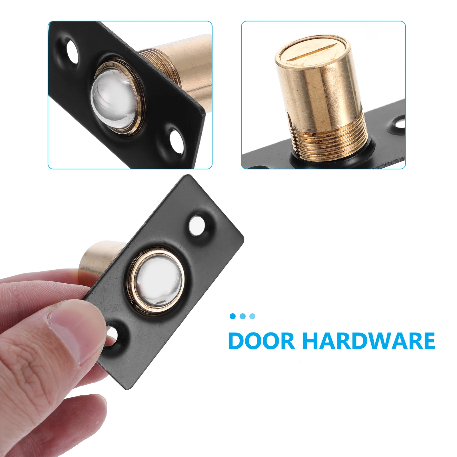 4pcs Door Bump Beads Solid Construction Rust Proof Closet Door Ball Catch Durable Smooth Housewarming Gift Easy Installation
4pcs Door Bump Beads Solid Construction Rust Proof Closet Door Ball Catch Durable Smooth Housewarming Gift Easy Installation