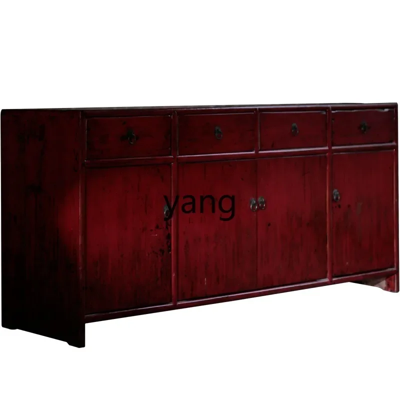 Lh solid wood to make old dining side cabinets, new Chinese high-speed TV cabinets, four drawers and four doors, large capacity
Lh solid wood to make old dining side cabinets, new Chinese high-speed TV cabinets, four drawers and four doors, large capacity