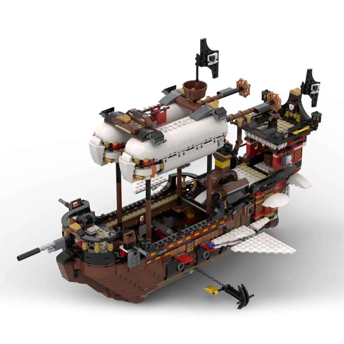 Custom MOC-141840 Medieval Airship Pirate Theme Model Building Blocks (2771PCS)
Custom MOC-141840 Medieval Airship Pirate Theme Model Building Blocks (2771PCS)