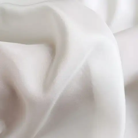 50cm*112cm 8 momme Natural White Silk Habotai Material Soft Habutai Linings 100% Silk Fabric
