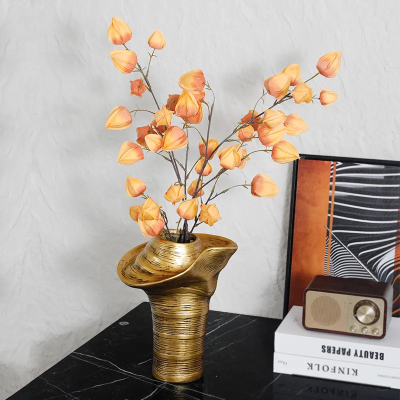 Wabi-sabi style vase soft furnishings, table and living room home decoration ornaments, high-end and niche
Wabi-sabi style vase soft furnishings, table and living room home decoration ornaments, high-end and niche