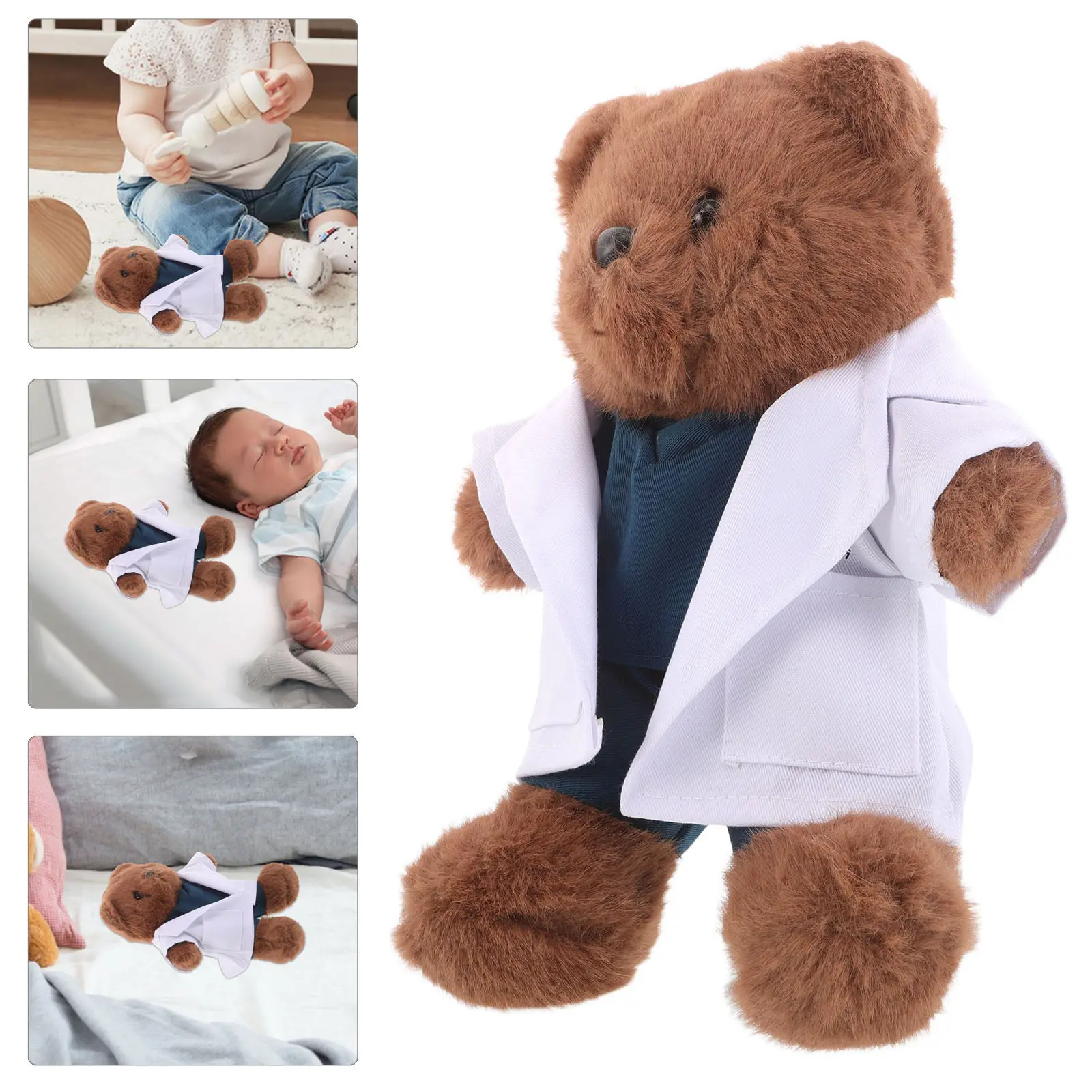 Мягкая игрушка-медведь в форме медсестры для выпускного, дня рождения, в качестве подарка для студентов-медиков
Мягкая игрушка-медведь в форме медсестры для выпускного, дня рождения, в качестве подарка для студентов-медиков