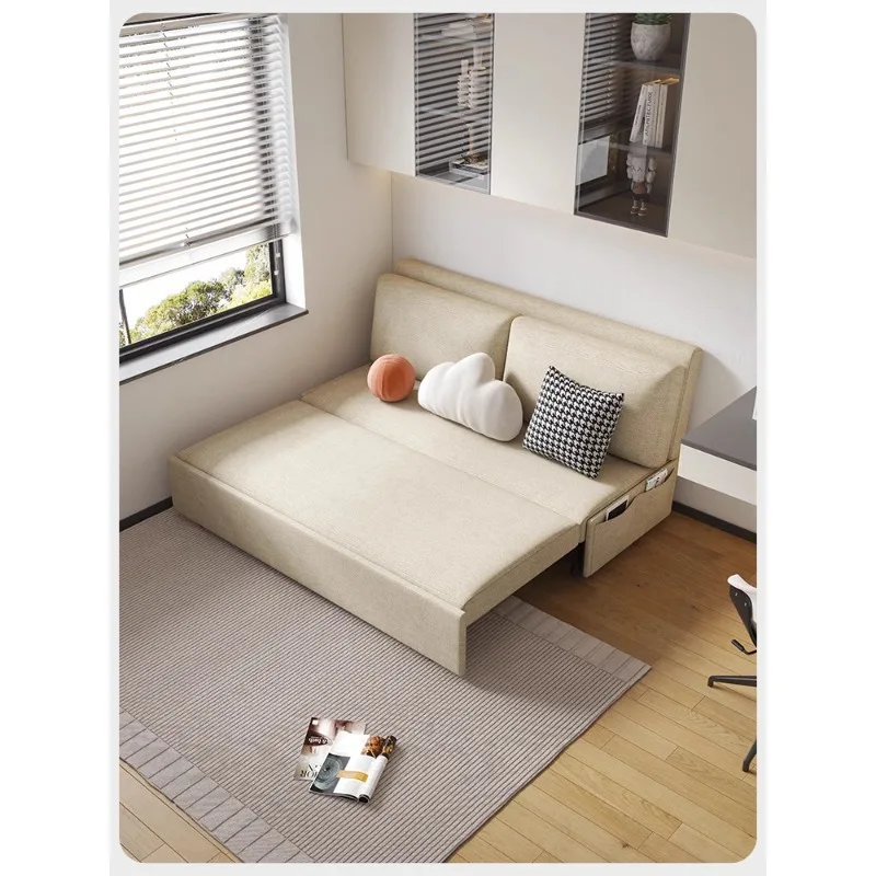 Modern small unit living room, bedroom, dual-purpose, multifunctional, two person foldable technology fabric, simple armless sof
Modern small unit living room, bedroom, dual-purpose, multifunctional, two person foldable technology fabric, simple armless sof