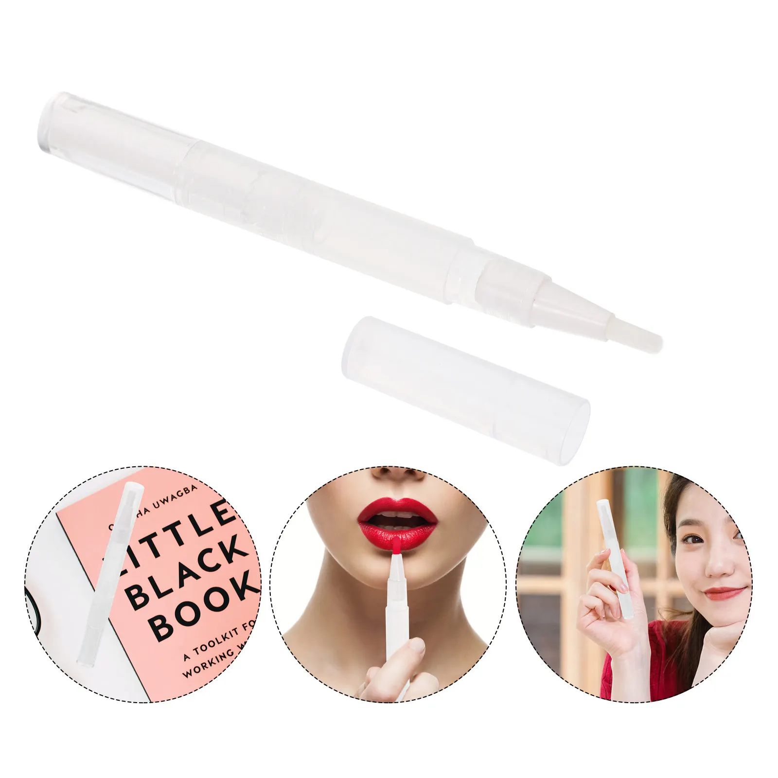 Набор из 6 прозрачных тюбиков для блеска для губ с поворотным механизмом, портативные многоразовые контейнеры для масла для кутикулы, лака для ногтей, консилера
Набор из 6 прозрачных тюбиков для блеска для губ с поворотным механизмом, портативные многоразовые контейнеры для масла для кутикулы, лака для ногтей, консилера