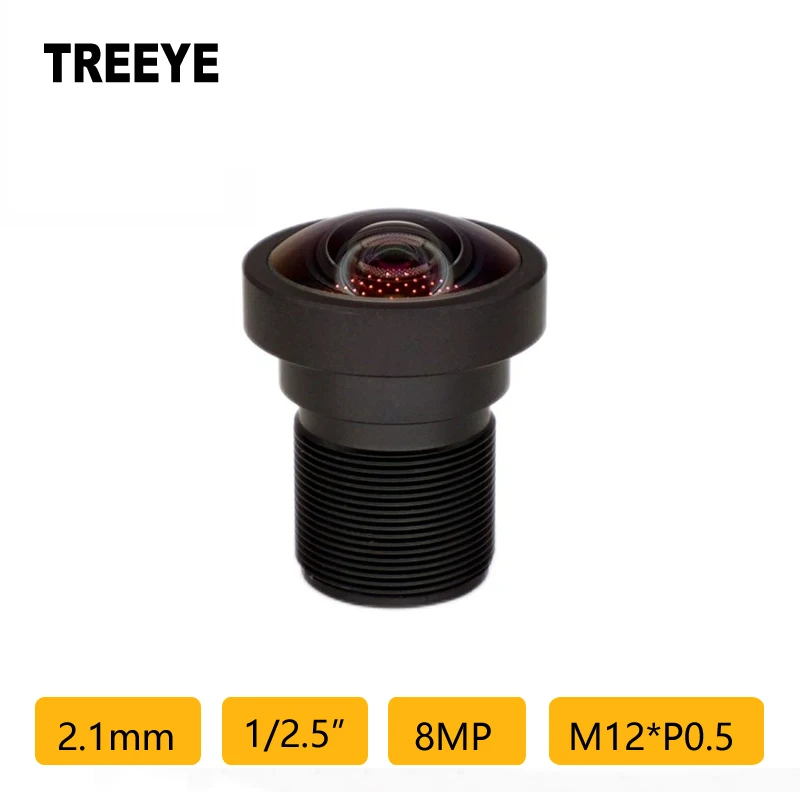 4K 8MP 2.1mm Fisheye 1/2.5" M12 CCTV Lens Low distortion Drones Sports Camera Video Conference USB Livestreaming Camera Lens
4K 8MP 2.1mm Fisheye 1/2.5" M12 CCTV Lens Low distortion Drones Sports Camera Video Conference USB Livestreaming Camera Lens