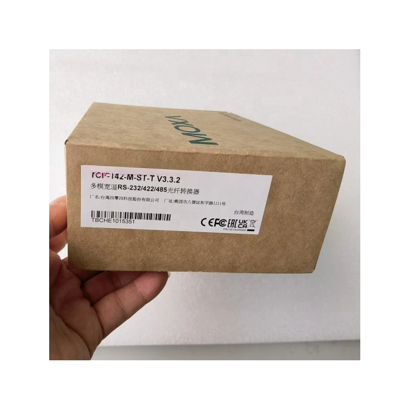 MOXA TCF-142-M-ST-T RS-232/422/485 to multi-mode optical fiber media converter
MOXA TCF-142-M-ST-T RS-232/422/485 to multi-mode optical fiber media converter