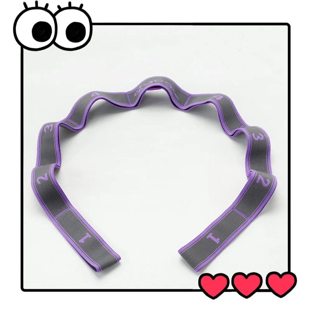 Stretching Strap Elastic Bands Portable Yoga Exercise Resistance Purple Fitness
Stretching Strap Elastic Bands Portable Yoga Exercise Resistance Purple Fitness