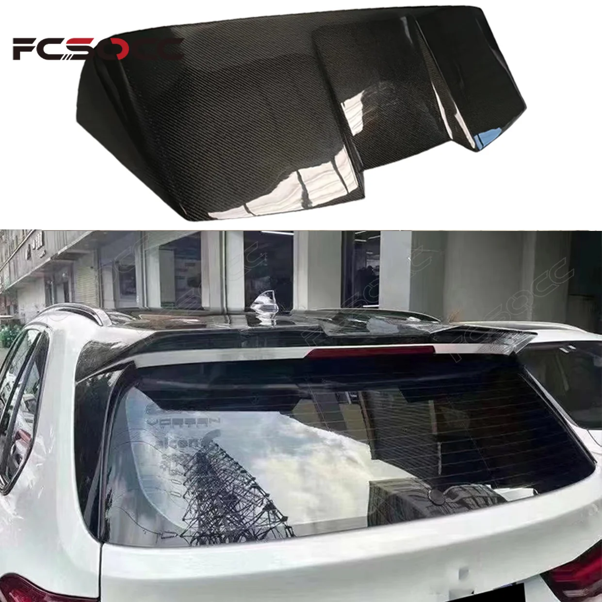 For BMW X5 F15 Carbon Fiber Tail fins Top Wing Rear Spoiler Duckbill Car Wing Middle Wing
For BMW X5 F15 Carbon Fiber Tail fins Top Wing Rear Spoiler Duckbill Car Wing Middle Wing