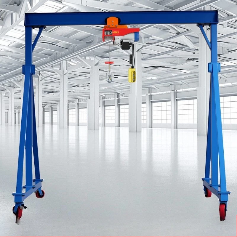 Gantry mobile hanger electric trackless traveling gantry crane simple line crane small aircraft gantry crane
Gantry mobile hanger electric trackless traveling gantry crane simple line crane small aircraft gantry crane