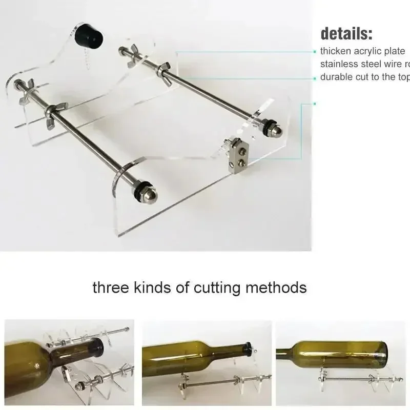 New Bottle Cutting Tool Kit for DIY Glass Crafts, Easily Make Vases Cups from Wine Beer Bottles Home Decor Gift Idea
New Bottle Cutting Tool Kit for DIY Glass Crafts, Easily Make Vases Cups from Wine Beer Bottles Home Decor Gift Idea