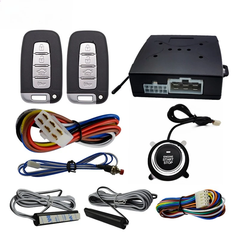 Car one-button start system Remote control start Comfortable entry One-way anti-theft device
Car one-button start system Remote control start Comfortable entry One-way anti-theft device