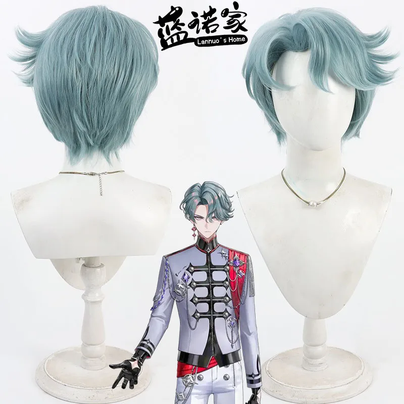 New Anime Vtuber Freodore Cosplay Wig Blue Short Hair Heat Resistant Synthetic Wigs Halloween Carnival Prop
New Anime Vtuber Freodore Cosplay Wig Blue Short Hair Heat Resistant Synthetic Wigs Halloween Carnival Prop