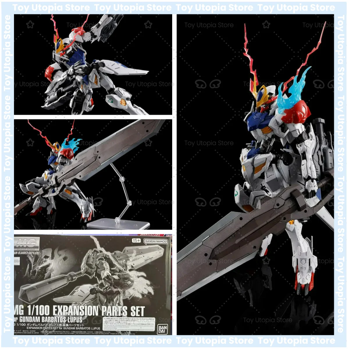 En Stock BANDAI PB LIMITED MG 1/100 Mobile Suit Gundam: Iron-Blooded Orphans Gundam Barbatos Lupus PIEZAS DE EXPANSIÓN Modelo
En Stock BANDAI PB LIMITED MG 1/100 Mobile Suit Gundam: Iron-Blooded Orphans Gundam Barbatos Lupus PIEZAS DE EXPANSIÓN Modelo