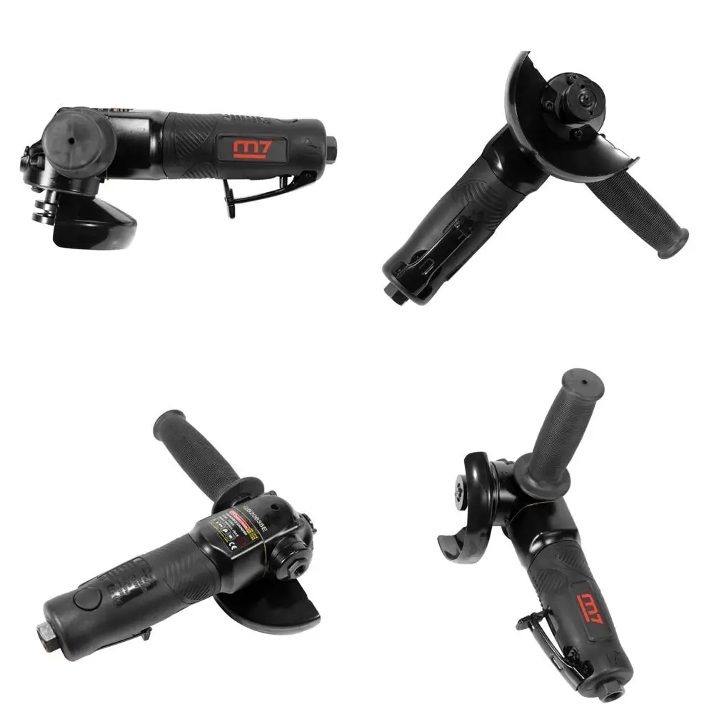 Пневматическая угловая шлифовальная машина мощностью 1,3 л.с. с вспомогательной ручкой — мощный 7-дюймовый инструмент для сверхмощного шлифования и полировки
Пневматическая угловая шлифовальная машина мощностью 1,3 л.с. с вспомогательной ручкой — мощный 7-дюймовый инструмент для сверхмощного шлифования и полировки