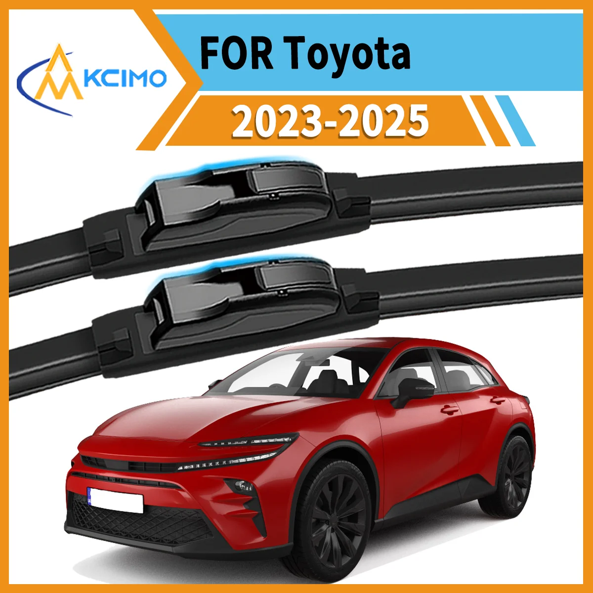 Essential Safety Pair 2 Front Wiper Blades for Toyota Crown Sport S236 2023-2025 All-Weather Clarity Durable Easy to Install
Essential Safety Pair 2 Front Wiper Blades for Toyota Crown Sport S236 2023-2025 All-Weather Clarity Durable Easy to Install