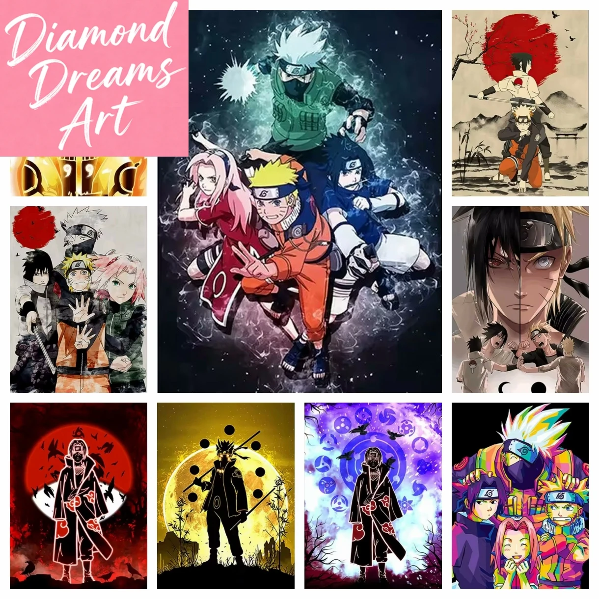 Japanese Anime Handmade DIY Diamond Painting Kit Naruto Cross Embroidery Uchiha Itachi Diamond Mosaic Home Decoration Kids Gift
Japanese Anime Handmade DIY Diamond Painting Kit Naruto Cross Embroidery Uchiha Itachi Diamond Mosaic Home Decoration Kids Gift