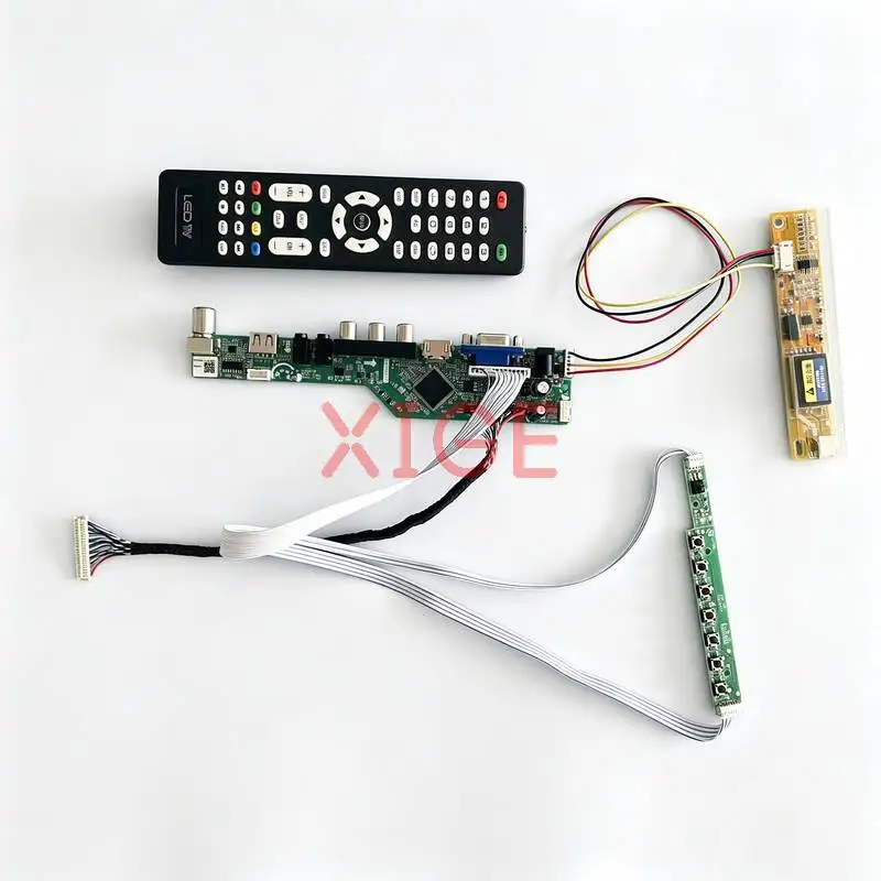 For N150U3 LP150U1 LTN150U4 LQ150U1LW Matrix Controller Drive Board DIY Kit 1600*1200 1CCFL HDMI+VGA+AV+USB 1600x1200 LVDS-30Pin
For N150U3 LP150U1 LTN150U4 LQ150U1LW Matrix Controller Drive Board DIY Kit 1600*1200 1CCFL HDMI+VGA+AV+USB 1600x1200 LVDS-30Pin