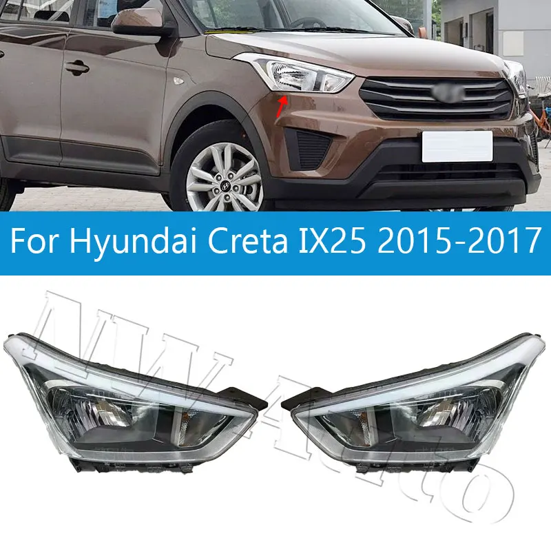 Head Light Head Lamp For Hyundai Creta IX25 2015-2017 Headlight Front Light Assembly
Head Light Head Lamp For Hyundai Creta IX25 2015-2017 Headlight Front Light Assembly
