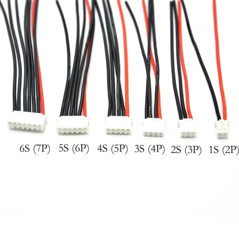 5Pcs JST XH XH2.54 1s 2s 3s 4s 5s 6s 7s Battery Charger Plug Cable Connector 5cm 8cm 10cm 15cm 20cm 3239-22AWG Silicone Wire
5Pcs JST XH XH2.54 1s 2s 3s 4s 5s 6s 7s Battery Charger Plug Cable Connector 5cm 8cm 10cm 15cm 20cm 3239-22AWG Silicone Wire