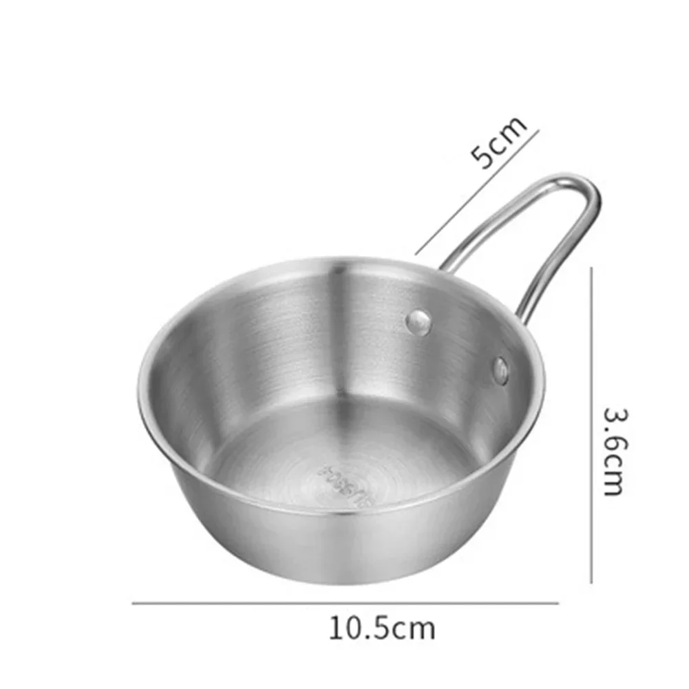 Outdoor Sport Rice Wine Bowl Rice Bowl Korean Seasoning Bowl Thickened 304 Stainless Steel For Outdoor Use Camping
Outdoor Sport Rice Wine Bowl Rice Bowl Korean Seasoning Bowl Thickened 304 Stainless Steel For Outdoor Use Camping