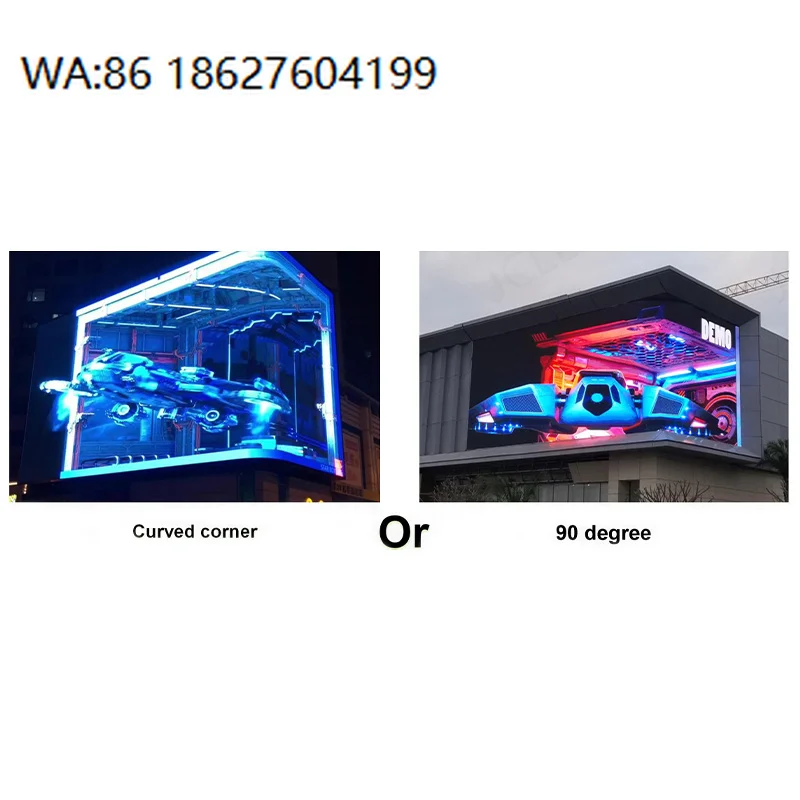 LED Display Fashionable Commercial Led Screen Factory Customization Easy Installation 3d Billboard Led Display Screen
LED Display Fashionable Commercial Led Screen Factory Customization Easy Installation 3d Billboard Led Display Screen
