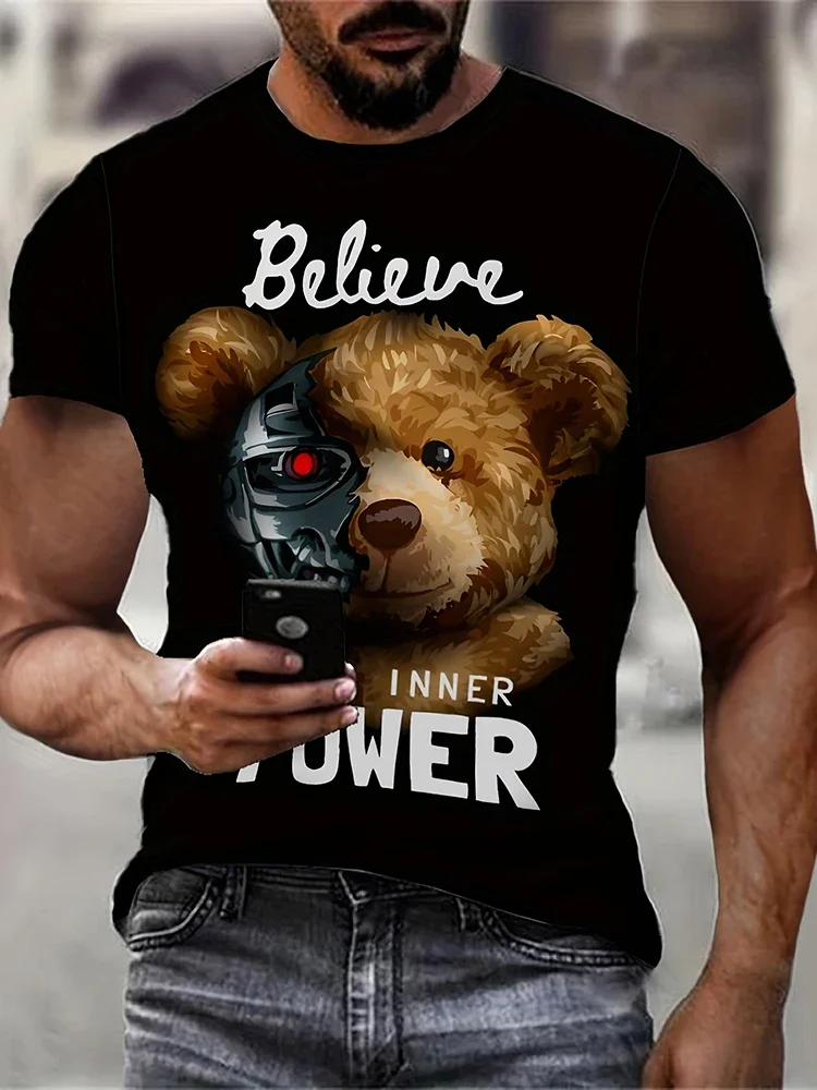 Hip Hop Cartoon Animal 3D Print Men's Quick Drying Breathable Casual Men's and Women's Four Seasons Plus Size O Neck T-shirt
Hip Hop Cartoon Animal 3D Print Men's Quick Drying Breathable Casual Men's and Women's Four Seasons Plus Size O Neck T-shirt
