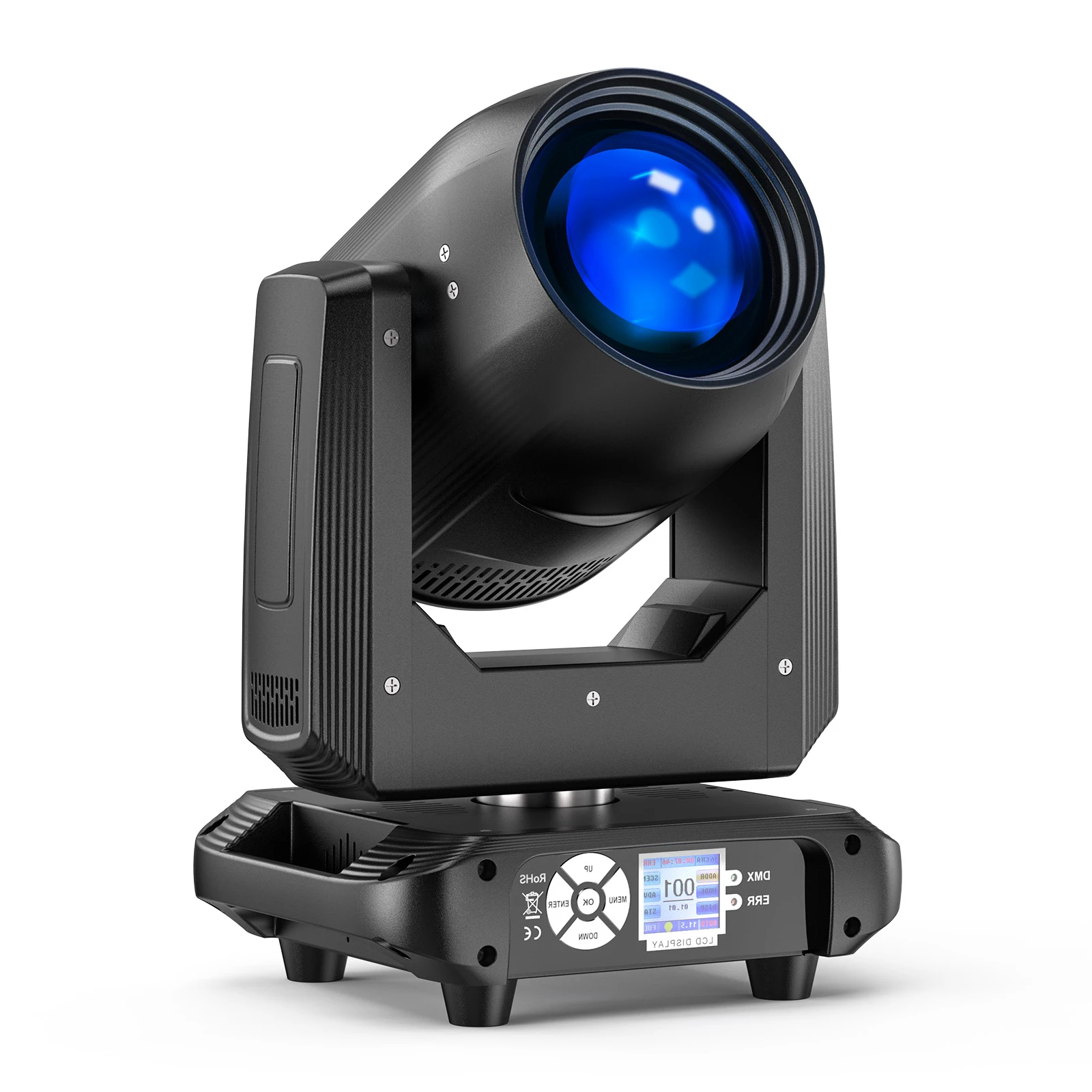 DayFlicker 200W Moving Head DJ Light Rotating 18-Facet Prism Stage Lights With Sound Activated for Parties Wedding Church Show
DayFlicker 200W Moving Head DJ Light Rotating 18-Facet Prism Stage Lights With Sound Activated for Parties Wedding Church Show