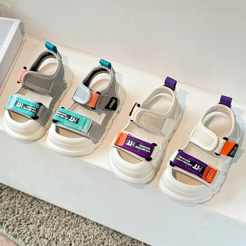 Kids Fashion Sport Sandals Girls Boys New Summer Casual Outdoor Non Slip Sole Sandals Lightweight Comfortable Design Beach Shoes
Kids Fashion Sport Sandals Girls Boys New Summer Casual Outdoor Non Slip Sole Sandals Lightweight Comfortable Design Beach Shoes
