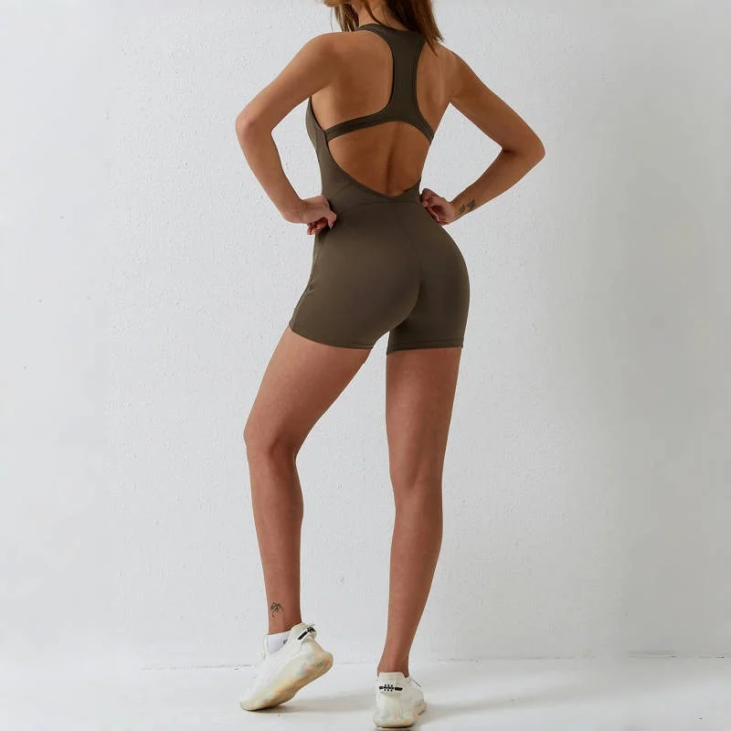 Seamless Yoga Jumpsuits Sports Fitness High Waist Hip Lift Quick-drying Bodysuit Workout Clothes Gym Shorts Tracksuits for Women
Seamless Yoga Jumpsuits Sports Fitness High Waist Hip Lift Quick-drying Bodysuit Workout Clothes Gym Shorts Tracksuits for Women