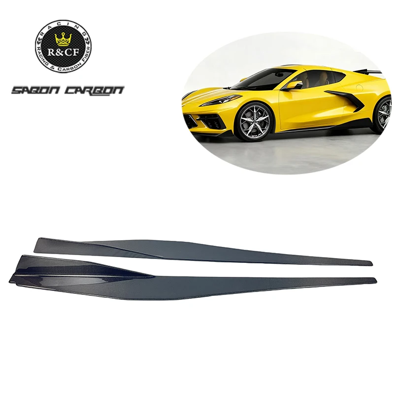 New Arrivals 5VM Style Carbon Fiber Hot Sale Universal Side Skirts for Chevrolet Corvette C8 Stingray 2020 up
New Arrivals 5VM Style Carbon Fiber Hot Sale Universal Side Skirts for Chevrolet Corvette C8 Stingray 2020 up
