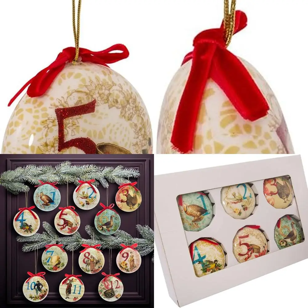 12 дней Рождества 85 мм украшения для декупажа - набор из 12 шт.
12 дней Рождества 85 мм украшения для декупажа - набор из 12 шт.