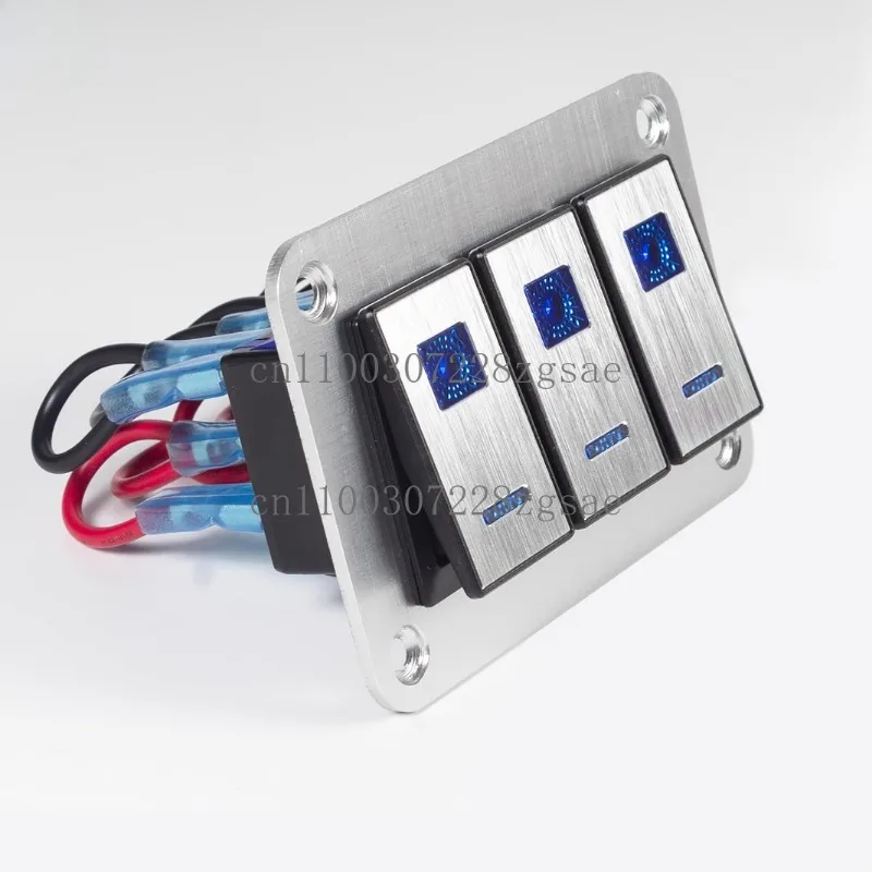 Yacht RV Marine Switch 12~ 24v Switch Panel Multifunctional Combination Light Switch Control Panel