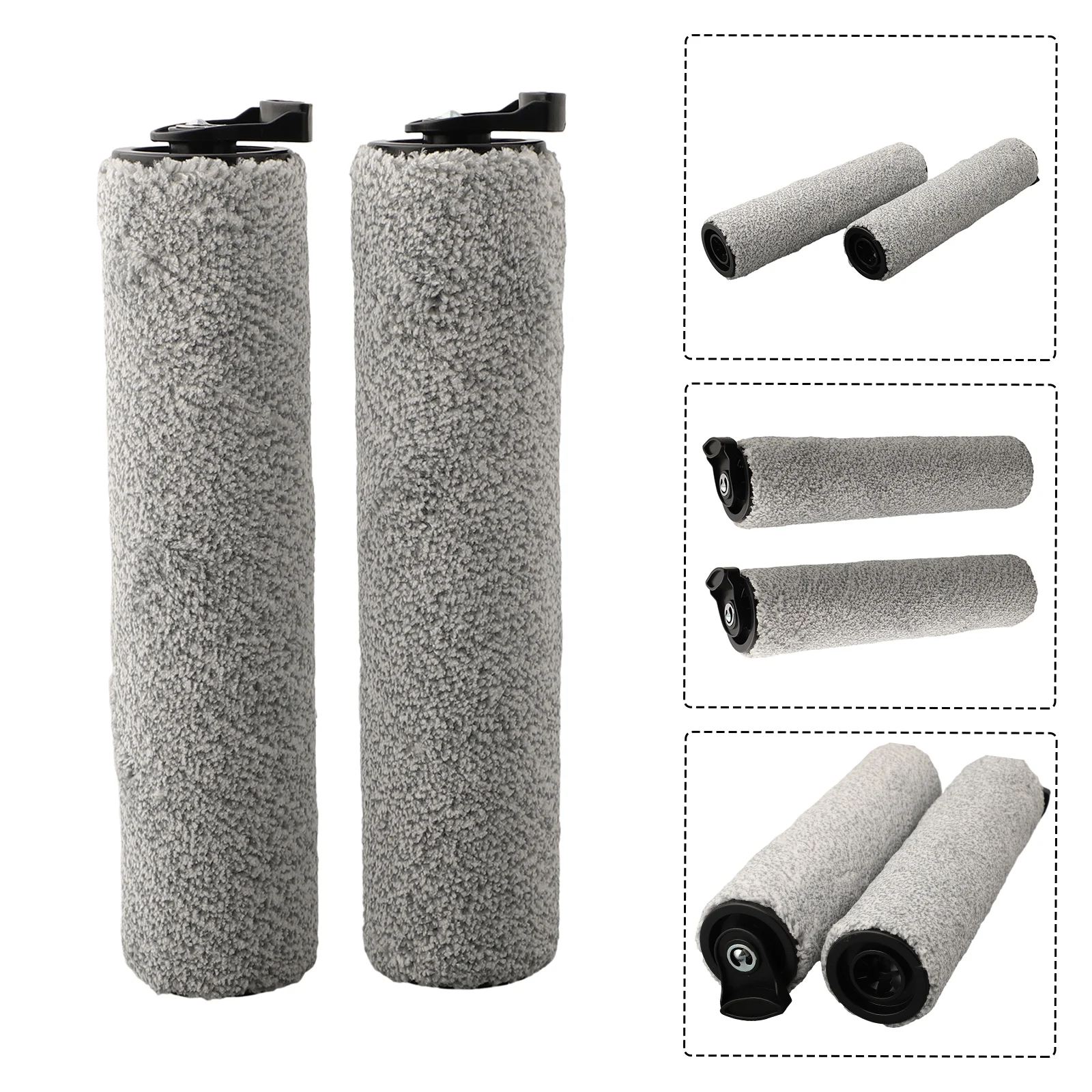 For Tineco For IFLOOR 2 Roller Brush Soft Hard Fiber Mixed Wet Dry Cordless Vacuum Cleaner Replacement Parts Accessories 2 Pack
For Tineco For IFLOOR 2 Roller Brush Soft Hard Fiber Mixed Wet Dry Cordless Vacuum Cleaner Replacement Parts Accessories 2 Pack