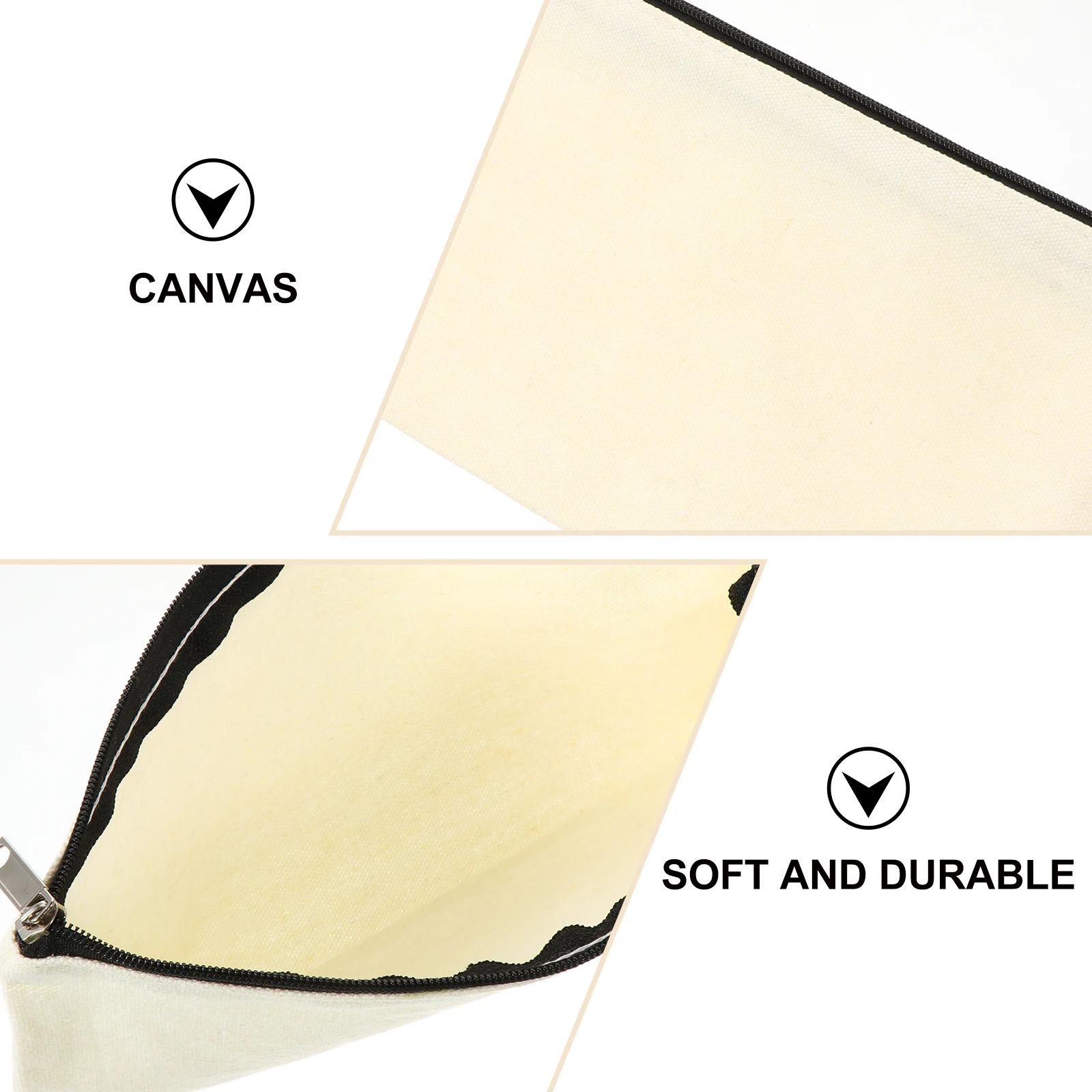 10 Pcs Pencil Storage Bag Canvas Pouch Organizer Zipper DIY Craft Bags Travel
10 Pcs Pencil Storage Bag Canvas Pouch Organizer Zipper DIY Craft Bags Travel