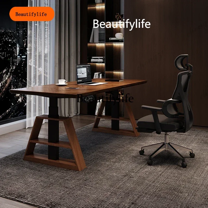 B456 Modern Solid Wood Electric Height-Adjustable Desk Standing Workbench Office Smart Computer Desk Creative Home Furniture
B456 Modern Solid Wood Electric Height-Adjustable Desk Standing Workbench Office Smart Computer Desk Creative Home Furniture