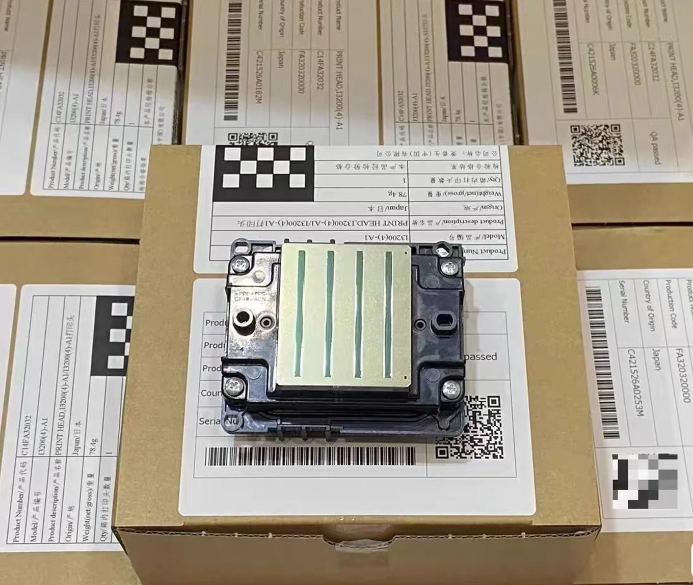 Original printhead for Epson Allwin Xuli printer I3200-A1/E1/U1 A1 print head for large format sublimation DTF DTG UV printer
Original printhead for Epson Allwin Xuli printer I3200-A1/E1/U1 A1 print head for large format sublimation DTF DTG UV printer