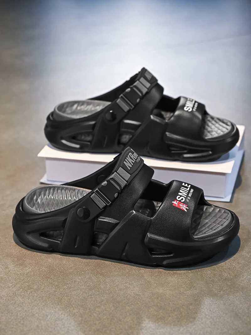 Men's 2026 New Trendy Brand Casual Large Size Slip-On Sports Driving Dual-Purpose Sandals Comfortable Wear-Resistant EVA
Men's 2026 New Trendy Brand Casual Large Size Slip-On Sports Driving Dual-Purpose Sandals Comfortable Wear-Resistant EVA