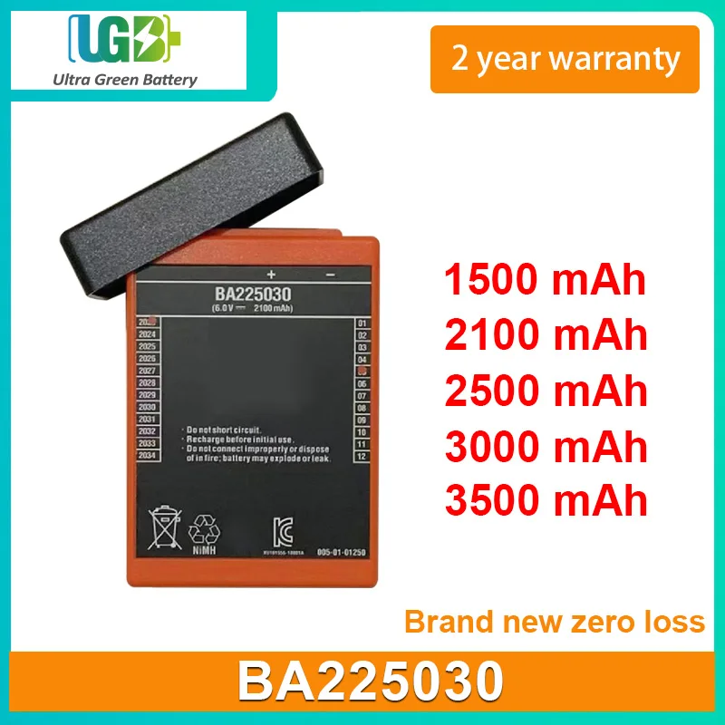 UGB Новая батарея для HBC BA225030 литиевая батарея с дистанционным управлением 6 в
UGB Новая батарея для HBC BA225030 литиевая батарея с дистанционным управлением 6 в