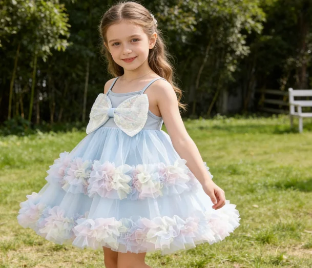 Girls' Summer New Dress Sweet Rainbow Vest for Baby Girls Princess Fashion and Beautiful Mesh Skirt
Girls' Summer New Dress Sweet Rainbow Vest for Baby Girls Princess Fashion and Beautiful Mesh Skirt