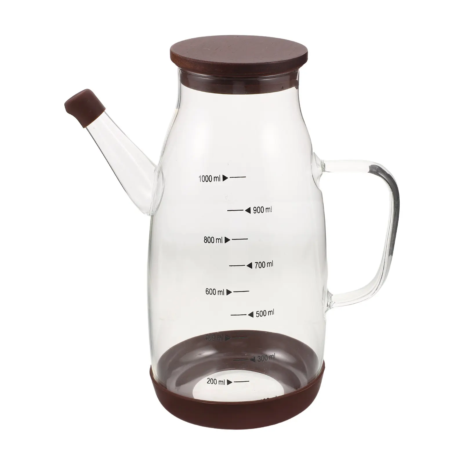 Glass Cooking Oil Bottle 1000Ml Transparent Vinegar Dispenser Cruet Olive Oil Bottle Non-Staining Wide Mouth Kitchen Storage
Glass Cooking Oil Bottle 1000Ml Transparent Vinegar Dispenser Cruet Olive Oil Bottle Non-Staining Wide Mouth Kitchen Storage