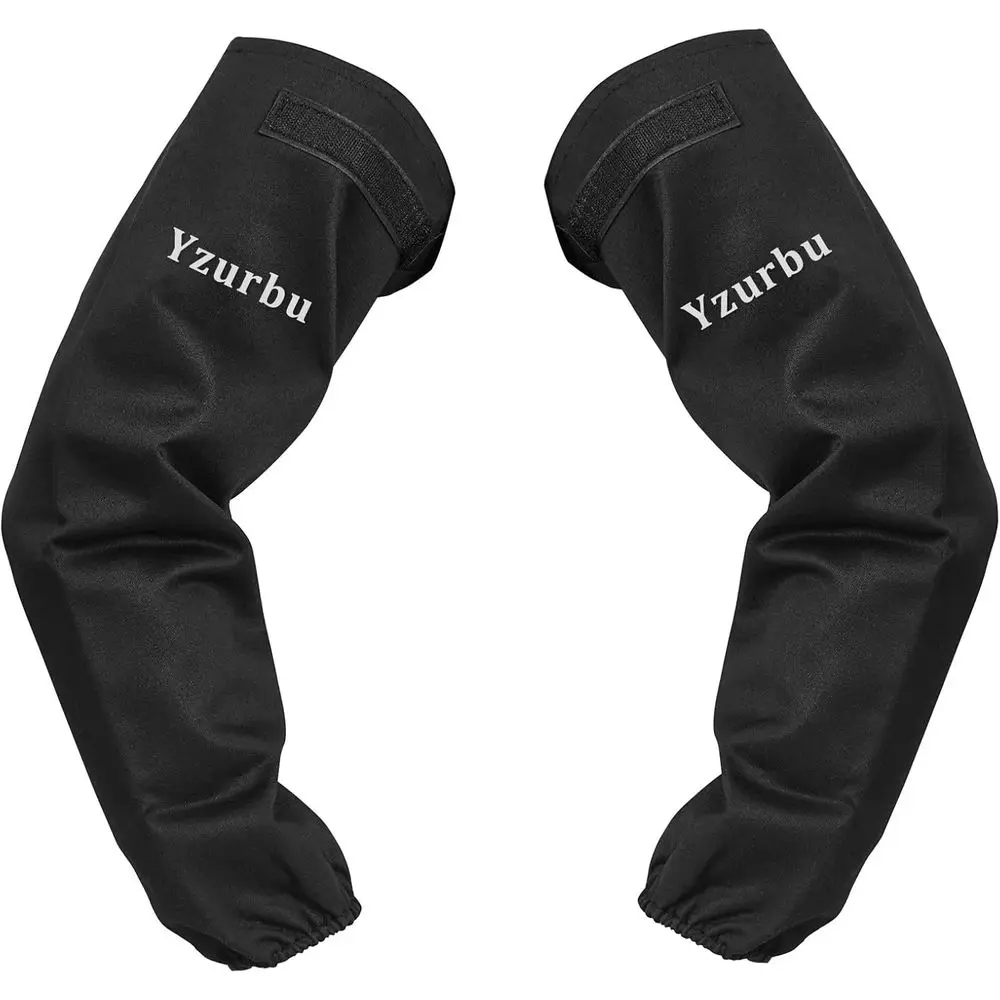 Heat-Resistant Welding Sleeves for Arm Protection, Hook & Loop Closure - Black
Heat-Resistant Welding Sleeves for Arm Protection, Hook & Loop Closure - Black