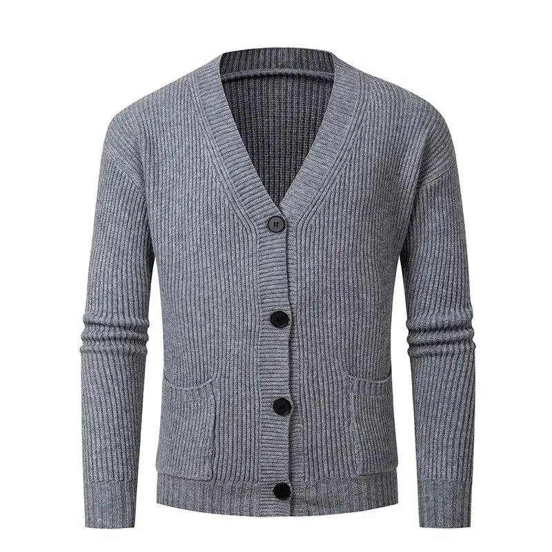 Винтажный вязаный свитер для мужчин Veste Homme Luxe 2025 осень-зима теплый кардиган Hombre однотонный карманный дизайнерский мужской свитер
Винтажный вязаный свитер для мужчин Veste Homme Luxe 2025 осень-зима теплый кардиган Hombre однотонный карманный дизайнерский мужской свитер