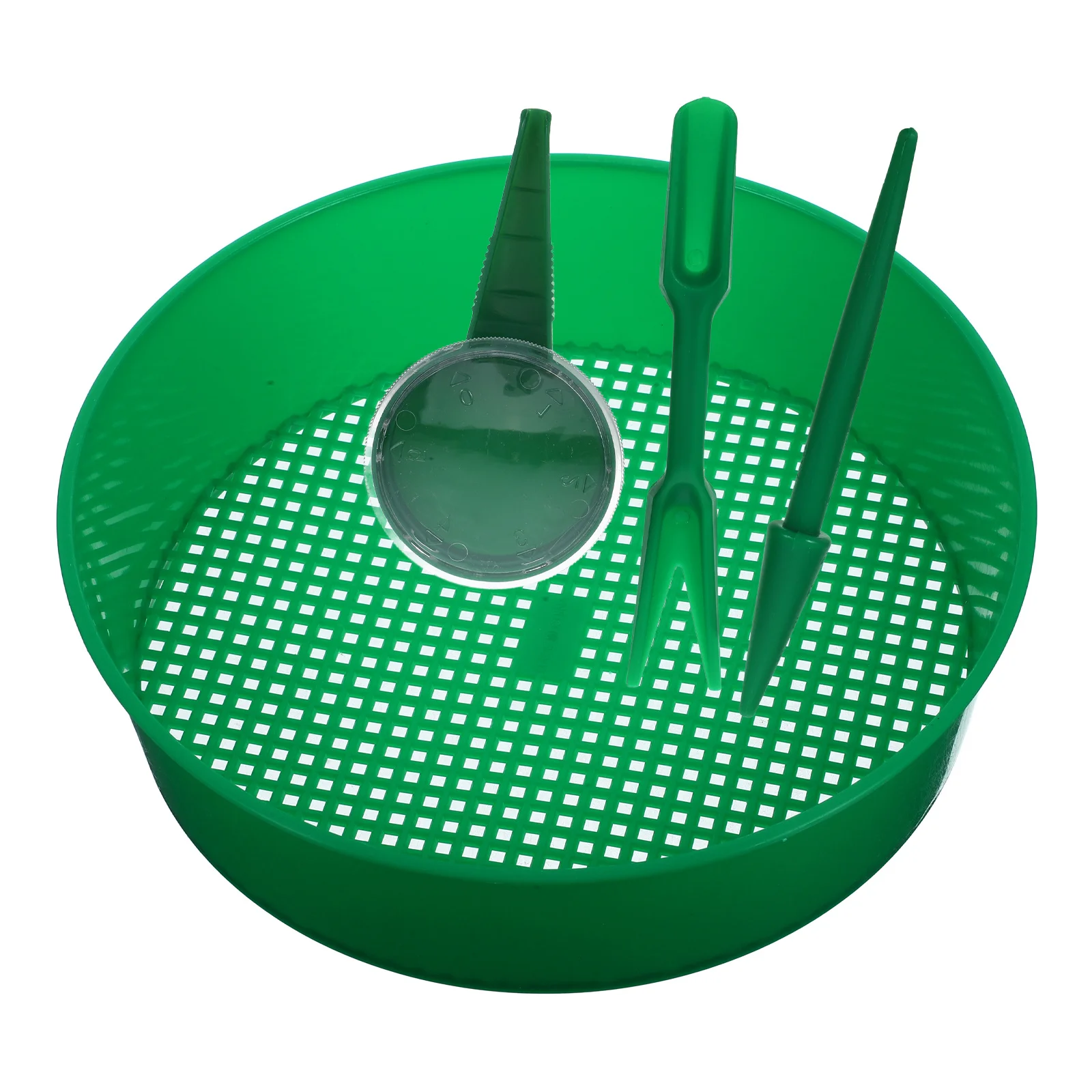 1 set 1 Set Plastic Sieve Garden Sifting Tool Fine Mesh Filter For Soil Preparation Gardening Supply Soil Screen Sifter
1 set 1 Set Plastic Sieve Garden Sifting Tool Fine Mesh Filter For Soil Preparation Gardening Supply Soil Screen Sifter