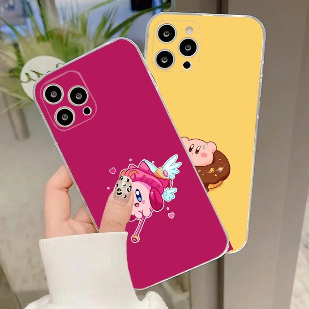 Pink K-Kirbys Phone Case for iPhone, Transparent Cover for Apple, 13, 14,13,12,Mini,11,Pro,Max,Plus,X,XR,XS,8,SE,2020,Plus, Cute
Pink K-Kirbys Phone Case for iPhone, Transparent Cover for Apple, 13, 14,13,12,Mini,11,Pro,Max,Plus,X,XR,XS,8,SE,2020,Plus, Cute