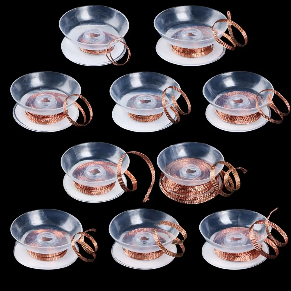 Cleaning Tool BGA Repair Copper Solde Wire Desoldering Braid Tape Soldering Wick Tin Solder Removal
Cleaning Tool BGA Repair Copper Solde Wire Desoldering Braid Tape Soldering Wick Tin Solder Removal