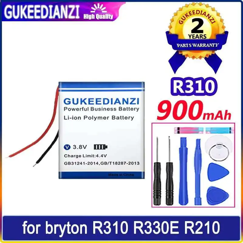 Аккумулятор для спортивного оборудования с GPS, надежный источник питания 900 мАч для Bryton R310 R330E R210
Аккумулятор для спортивного оборудования с GPS, надежный источник питания 900 мАч для Bryton R310 R330E R210